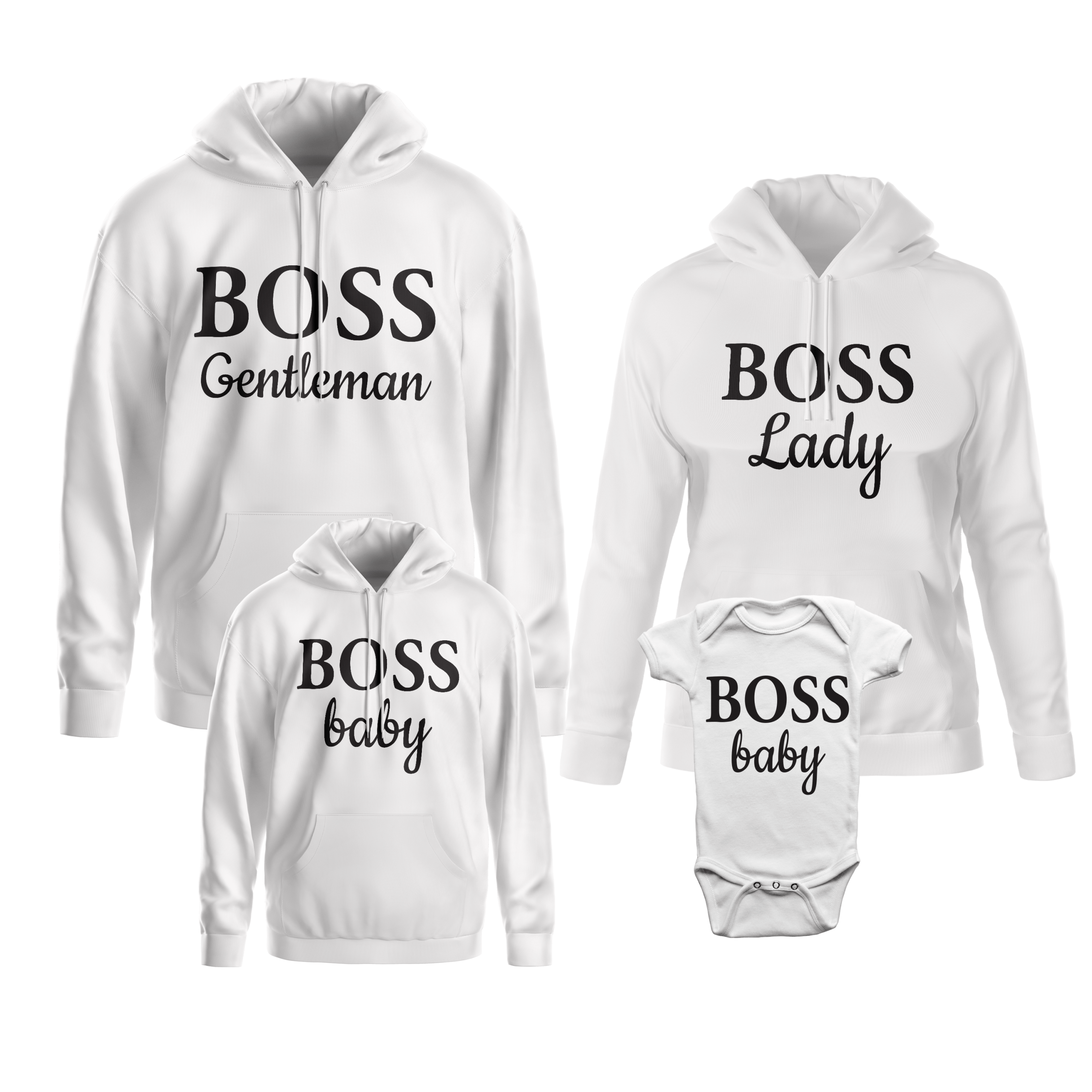 Komplet hoodie BOSS LADY