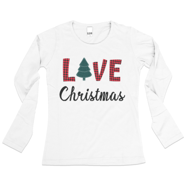 Ženska majica LOVE CHRISTMAS
