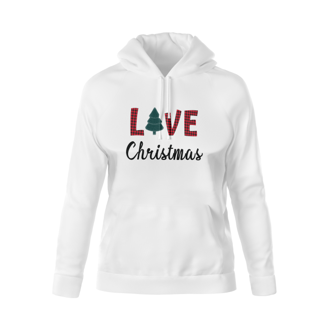 Ženski hoodie LOVE CHRISTMAS