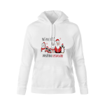 Ženski hoodie NAŠ PRVI BOŽIČ DRUŽINA