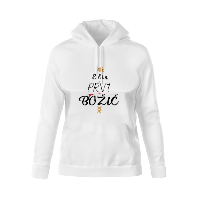 Ženski hoodie PRVI BOŽIČ SMREKA