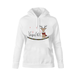 Ženski hoodie VESEL BOŽIČ JELENČEK