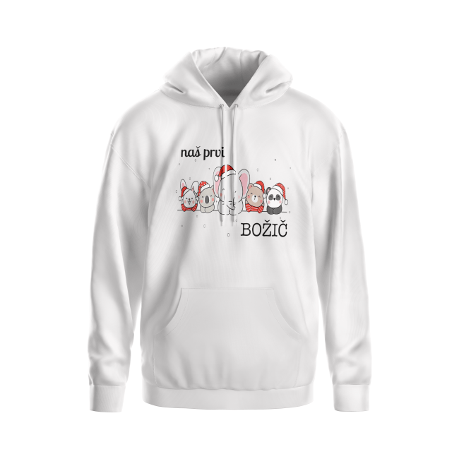 Moški hoodie ŽIVALSKA DRUŽINA