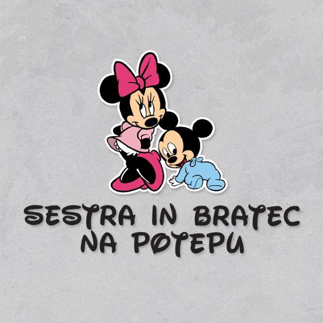 Miki Miška - Sestra in bratec