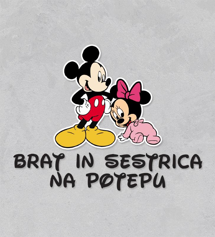 Miki Miška - Brat in sestrica