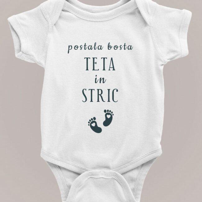 Bodi Postala bosta TETA in STRIC - kratek rokav 56