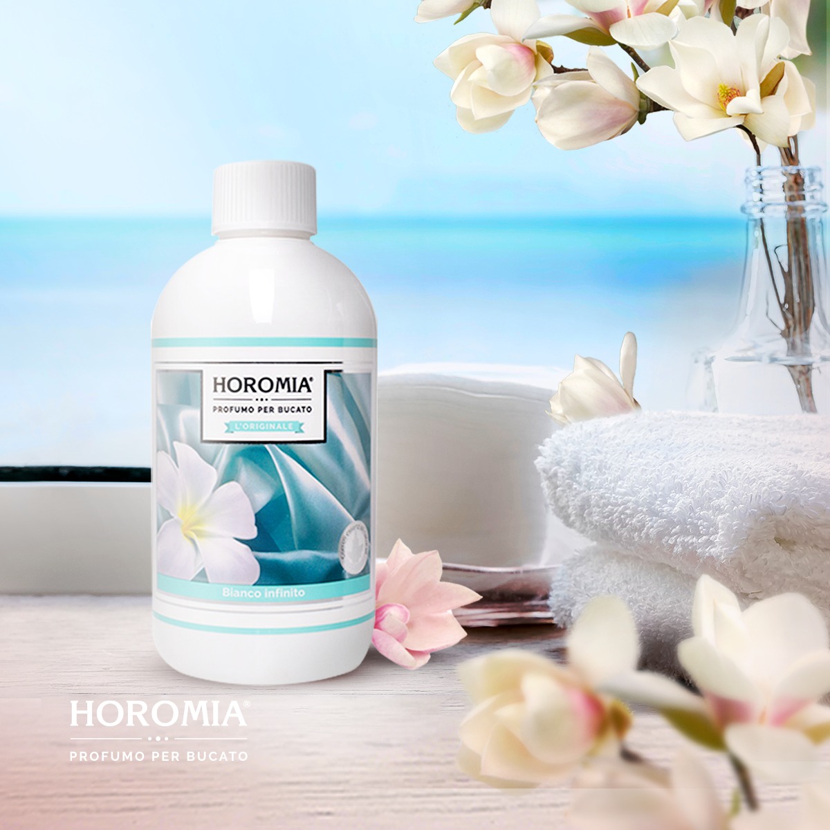 Parfum za pranje perila BIANCO INFINITO (NESKONČNO BELO) Horomia - slika 3
