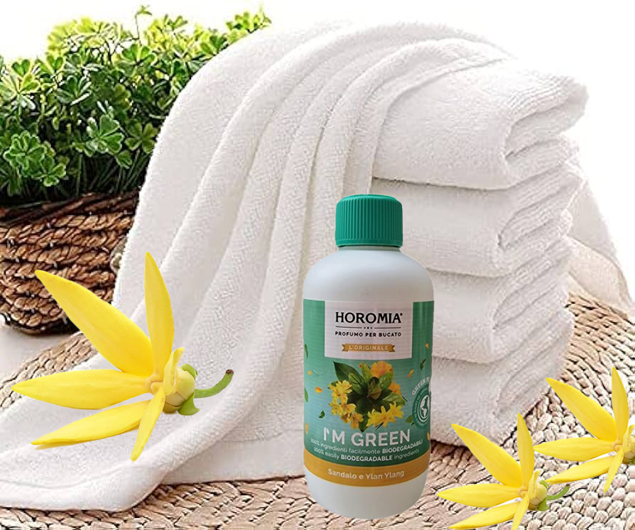 Parfum za pranje perila SANDALO E YLANG YLANG (SANDALOVINA in YLANG YLANG) Horomia - slika 2