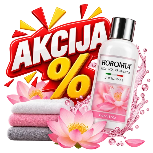 Parfumi za pranje v akciji