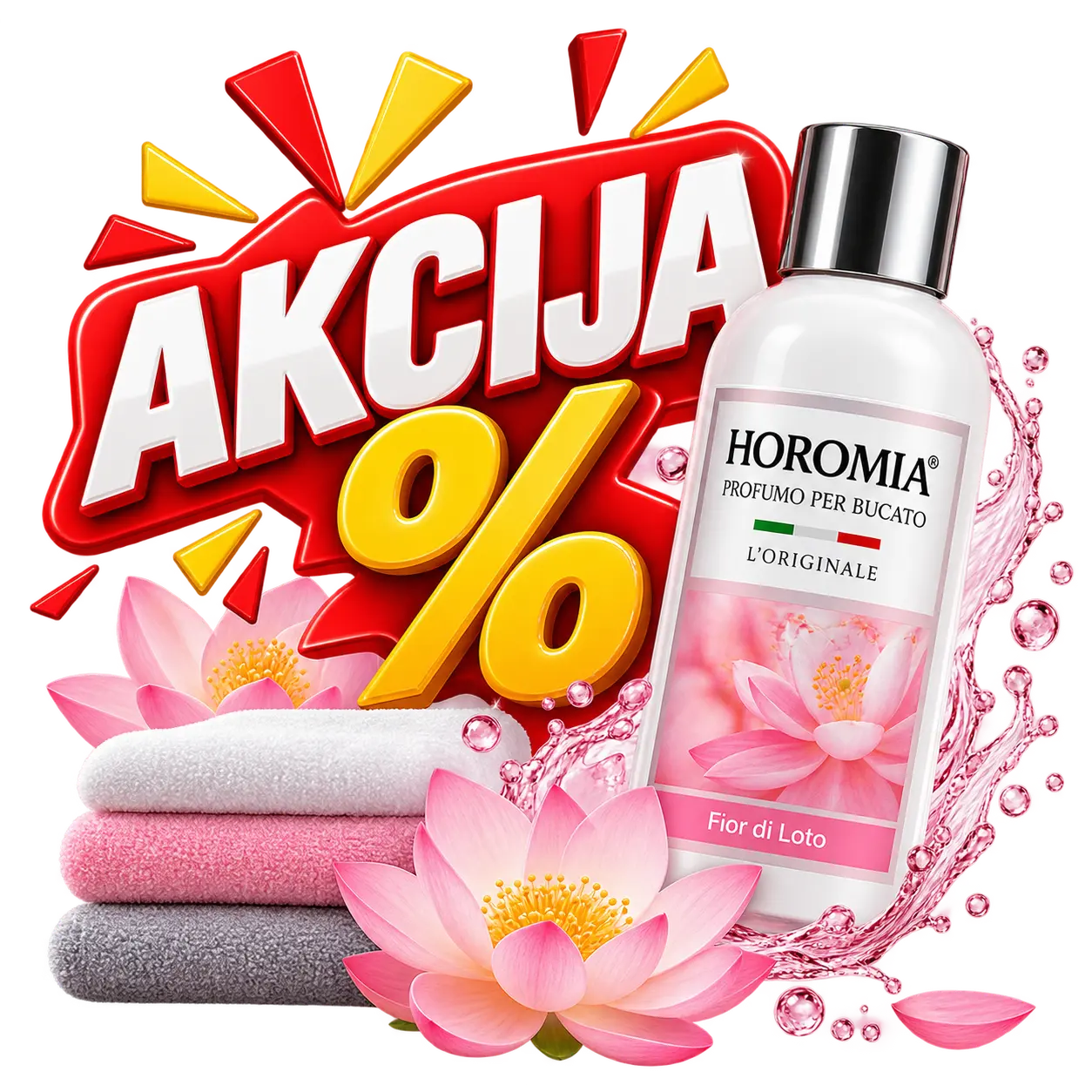 Parfumi za pranje v akciji